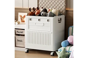 Plastic Large Storage Box Clothes Toy Storage Multifunctional Plastic Storage Room Use