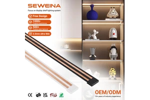 Durable Magnetic Conductive Track Supermarket Shelves Retail Display Racks Iron Shelves