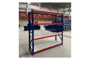 Heavy Duty Metal Boltless 4 Tier Garage Shelves Storage Rack Units
