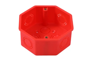 Factory Wholesale Customization Plastic Cable Gland Electrical Enclosure Electrical Junction Octagonal Boxes Pvc
