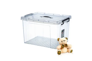 Good Quality Stackable Rectangle Injection PP Plastic Storage Boxes Multifunction Design 14L-120L Capacity Modern for Household