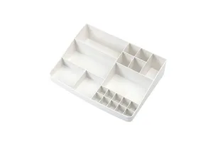 New Design Multifunction Portable Rectangle Plastic PP Storage Box for Decoration Ornaments China Factory