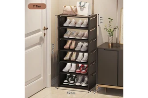 6/7/8 Tier Shoe Rack Large Capacity Organizer Shoe Shelf for Entryway, Closet, Bedroom
