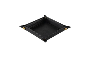 Foldable Storage Tray, a Dedicated Storage Tray for Storing Jewelry, Keys and Coins on the Desktop