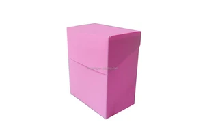 Custom Foldable PP Plastic Deck Box for Yugioh MTG Protective Packaging Storage Bin Board Games Durable Eco-Friendly