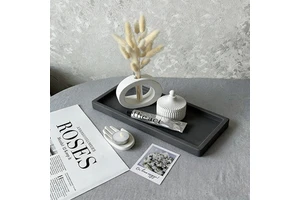High Quality Modern Eco-friendly Bathroom Vanity & Counter Tray For Home And Hotel Use Wedding & Diwali Gift