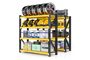 Light Duty Rack Steel Storage Shelf Boltless Adjustable Stacking Racks Warehouse Storage Racking System Garage Storage Rack