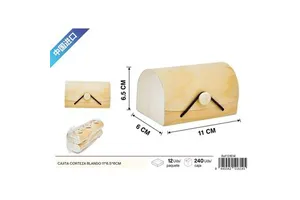 Soft Bark Decorative Storage Box 11*6.5*6 cm Home Decoration