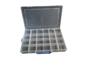 Wholesale Adjustable 24 Compartment Plastic Storage Box