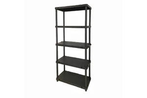 Hot Sale 2 3 4 5 Tier Plastic Storage Racks Shelving Units For Kitchen Living Room Bedroom Office Use