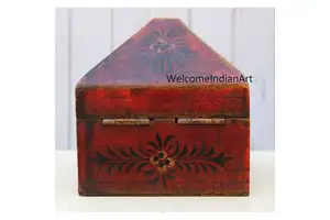 Hand Painted Wooden Decorative Storage Box Model 1