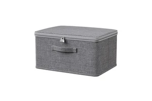 Large-Capacity Plastic Storage Box with Password Lock Single Tier for Home Use for Organizing Clothes in Drawers for Living Room
