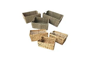 Fast Delivery Sustainable Vietnam Home Decoration Handicraft Custom Rattan Wicker Storage Basket Folk Art Design Handmade