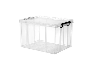 High-quality Large-volume Transparent Plastic Storage Box for Home BedRoom