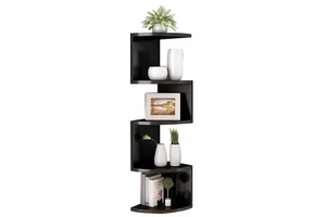 Living Room Storage Wall Shelf Multifunctional Storage Rack Home Decor Bookshelf Hanging Wall