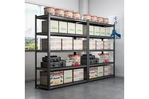 Balcony Multi-Functional Storage Shelf Warehouse Light Duty Storage Rack Garage Iron Boltless Shelving Living Room Display Rack
