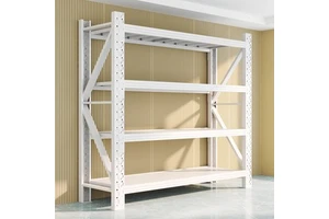 Multi-Layer Cold-Rolled Steel Freely Adjustable Storage Rack Shelving for Supermarket Living Room Basement Shelf