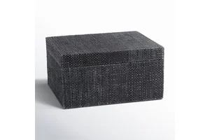 DreamCraft Raffia Decorative Storage Box From Vietnam