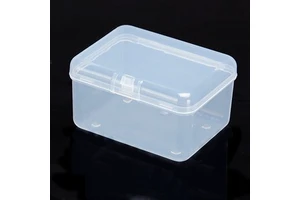 Chip Box Accessories Organizer Storage Transparent Plastic PP Material Box Packaging Custom Recyclable