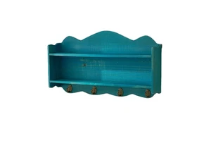 Blue Home Decoration Storage Rack Convenient Hanging and Storage in the Entrance Hall and Dining Room Storage Rack