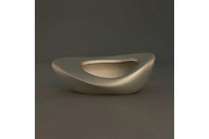 Modern Inspired Eco-Friendly Washable Decorative Ceramic Chocolate and Fruit Bowl Crafted Luxury Tabletop Storage Trays