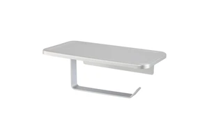 Custom Logo Modern Wall-Mounted Aluminum Cosmetic Organizer Storage Rack for Bathroom
