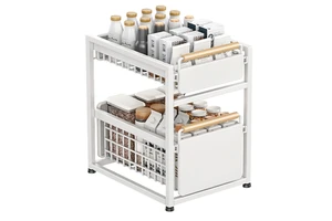Metal Storage Rack Shelves for Kitchen Organization