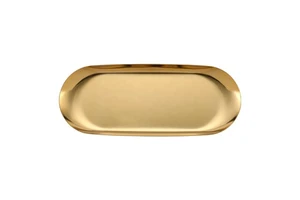In Stock Stainless Steel Tin Trays Metal Food Serving Tray Customization Rolling Tin Tray