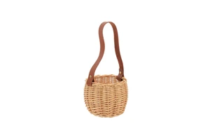 Wholesales Rattan Cane Basket Woven Rectangle Rattan Storage Basket Rattan Food Basket Handwoven
