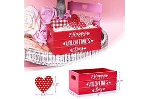 Bamboo Storage Crate Rectangle Modern Decorative Christmas Cute Customized Color