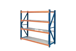 Industrial Warehouse Storage Rack with Adjustable Shelves