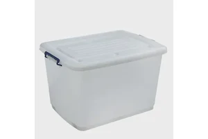 Large Capacity Hot Sale Plastic Storage Box with Wheels Durable Plastic Storage Container