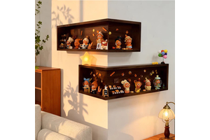 Wall Decorative Ornaments Figure and Doll Storage Corner Shelves Decoration