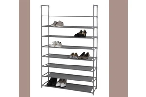 8Tiers Space Saving 24 Pairs Shoe Rack Shoe Storage Cabinet Tower Organizer