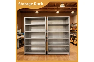 Modular Aluminum Profile Storage Rack Integrated Power Strips Bending Cutting Services for Electronic Equipment Storage Charging