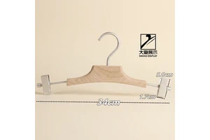 Personalized Wooden Single Tier Lightweight Eco-Friendly Clothing Organizer For Clothing Stores & Living Rooms