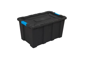 Customised Popular 80L Stackable Heavy Duty Plastic Storage Box