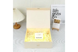 Foldable Fabric Box, Decorative Storage Organizer for Home, Closet, and Nursery Room