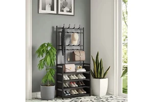 Wholesale Metal Shoe Storage Rack Clothes Hanger Multi-Layer Shoe Rack Floor-Standing Organizer Storage Racks