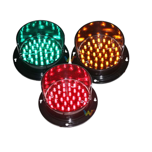 100mm Mini LED Signal Traffic Light Lamp Not Retroreflective No Protective Coating