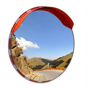50 60 76 80 100cm Stainless Steel Car Road Safety Parking Lots Small Concave Keylight Reflective Decorative Street Convex Mirror