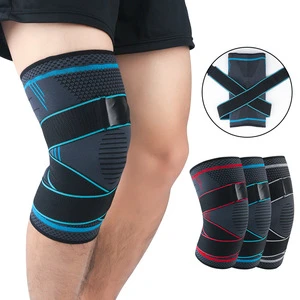 Non-Slip Nylon Knee Brace Spandex Compression Sleeve for Sports-Weightlifting Basketball Football Fitness-Sports Protective Gear