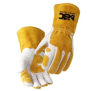 Leather Welding Gloves, TIG Welders Hands Gloves/Mig Welding Working Gloves