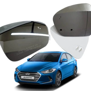 Premium OEM Replacement Silver Glass Wide Angle Convex Heated Side Mirror Bolab AVANTE (AD) Universal Fitment 3 Months Warranty