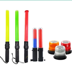 Signal LED Flashing Light Traffic Warning Baton Flashing Warning Light Traffic Security Lamp
