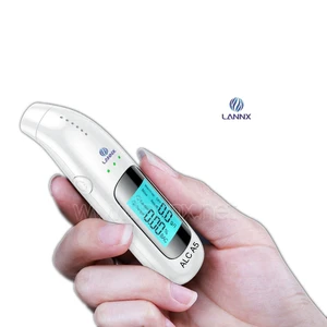 LANNX ALC A5 HighPrecision Probador De Alcohol Digital Breathalyzer Portable Alcohol Analyzer rechargeable Breath Alcohol Tester