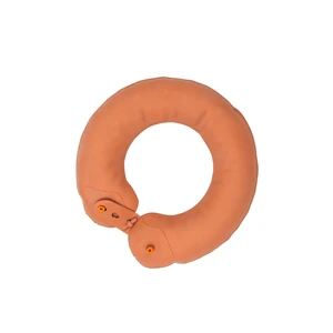 Marine Life Buoy Rubber Safety Ring, Double Airbag Buoyancy Aid for Emergency Rescue