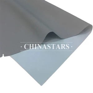 High Visibility Nylon Taffeta Ultra Soft Silver Grey Reflective Fabric for Safety Clothing