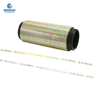 Cigarette Pack Tear Tape Laser Double Side Printed Tear Strip For Outer Wrapper Easy Open Solution