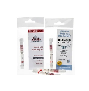 Wholesale Market Price Single Use Disposable Breathalyzer Breath Alcohol Tester From Canada Origin Manufacturer